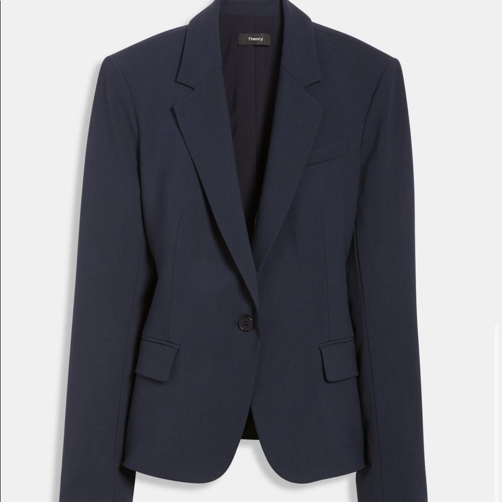 Navy Theory Suit: Jacket & Pants